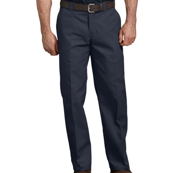 Dickies Other - Dickies Navy Plain Front Twill Pants